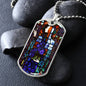 Saint Abigail Dog Tag necklace 1