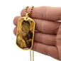 Virgin Mary Eleusa Vladimir Dog Tag military necklace