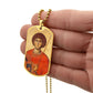 St George by Panselinos dog tag necklace
