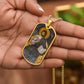 Jesus Christ Pantocrator dog tag necklace