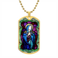 Our Lady of Sorrows, Mother of Sorrows, Our Lady Dolours, Seven Sorrows Mary, Sorrowful Mother, Our Lady of Piety pendant necklace