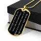 Theotokos Virgin Churc Slavonic rejoice Dog Tag pendant necklace