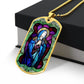Our Lady of Sorrows, Mother of Sorrows, Our Lady Dolours, Seven Sorrows Mary, Sorrowful Mother, Our Lady of Piety pendant necklace