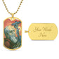 Bruder Konrad dog tag necklace
