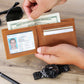 Jesus Name in Hebrew Leather Wallet