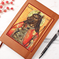 Dog Headed St Christopher Orthodox Icon Leather Journal