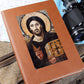 Jesus Christ Pantocrator of Sinai Leather Journal