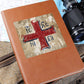 Jesus Christ Conquers IC XC NIKA Christogram Leather Journal