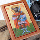 St Christopher Dog Head Orthodox Icon Leather Journal
