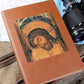 Extreme Humility Orthodox Icon Christ the Bridegroom Leather Journal