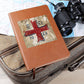 Jesus Christ Conquers IC XC NIKA Christogram Leather Journal