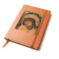 Extreme Humility Orthodox Icon Christ the Bridegroom Leather Journal