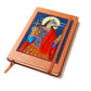 Dog Head St Christopher Orthodox Icon Leather Journal
