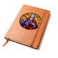 Sacre Heart of Jesus Leather Journal
