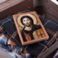 Christ Pantocrator of Sinai Orthodx Icon Leather Journal