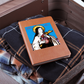 St Therese of Lisieaux Picture Leather Journal