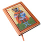 St Christopher Dog Head Orthodox Icon Leather Journal