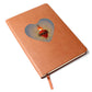 Sacred Heart Leather Journal