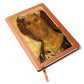 Christ Saviour Orthodox Icon by Anfrey Rublev Leather Journal