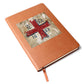 Jesus Christ Conquers IC XC NIKA Christogram Leather Journal