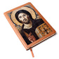 Christ Pantocrator of Sinai Orthodx Icon Leather Journal