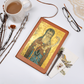 St Anthony Abbot Orthodox Icon Leather Journal