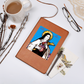 St Therese of Lisieaux Picture Leather Journal