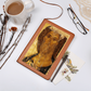 Christ Saviour Orthodox Icon by Anfrey Rublev Leather Journal
