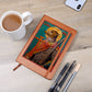 Dog Headed St Christopher Orthodox Icon Leather Journal