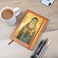St Anthony Abbot Orthodox Icon Leather Journal