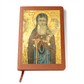 St Anthony Abbot Orthodox Icon Leather Journal