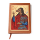 St Christopher Dog Head Orthodox Icon Leather Journal