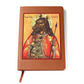 Dog Headed St Christopher Orthodox Icon Leather Journal