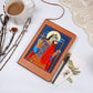 Dog Head St Christopher Orthodox Icon Leather Journal