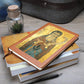 St Anthony Abbot Orthodox Icon Leather Journal