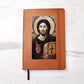 Jesus Christ Pantocrator of Sinai Leather Journal
