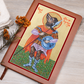 St Christopher Dog Head Orthodox Icon Leather Journal
