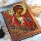 Archangel Michael Orthodox Icon by Andrey Rublev Leather Journal