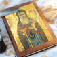 St Anthony Abbot Orthodox Icon Leather Journal