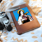 St Therese of Lisieaux Picture Leather Journal
