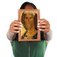 Christ Saviour Orthodox Icon by Anfrey Rublev Leather Journal