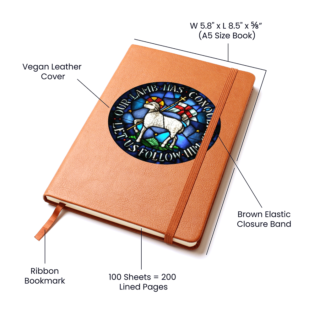 Lamb of God Agnus Dei Leather Journal New