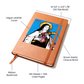 St Therese of Lisieaux Picture Leather Journal