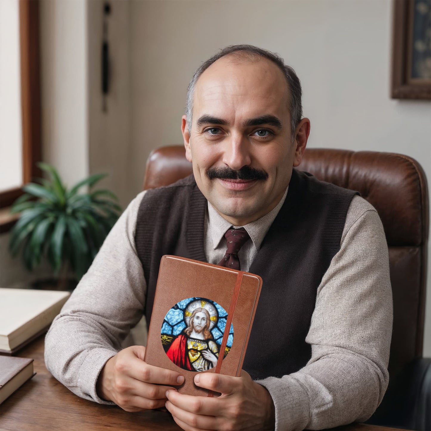 Sacred Heart of Jesus Keather Journal