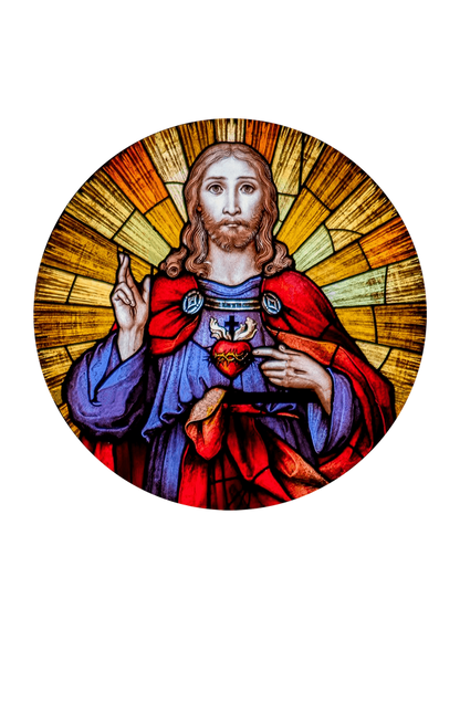 Sacre Heart of Jesus Leather Journal