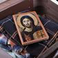 Christ Pantocrator of Sinai Orthodx Icon Leather Journal