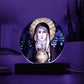Saint Clare of Assisi Acrylic Circle Plaque