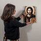 Christ Pantocratot of Sinai Orthodox Icon Metal Art Print