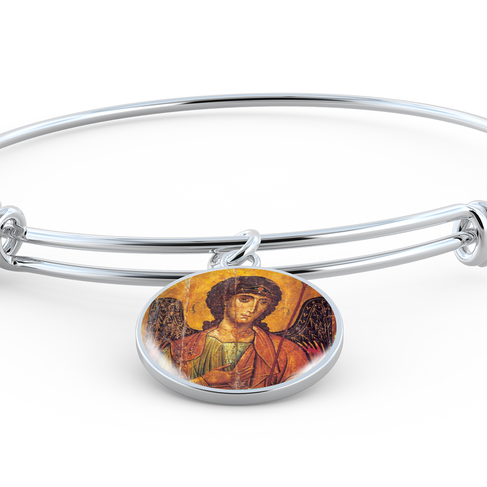 Archangel Michael bangle bracelet