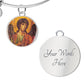Archangel Michael bangle bracelet